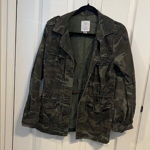 Full Tilt Camouflage Blazer Jacket